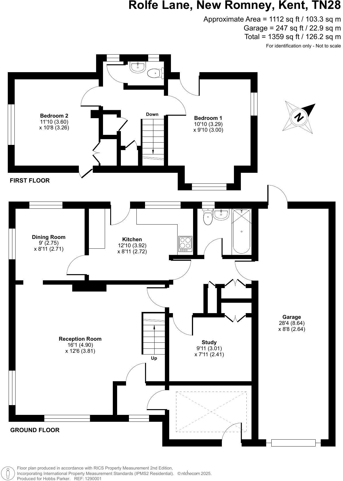 Rolfe Lane, New Romney, Kent, TN28 floorplan