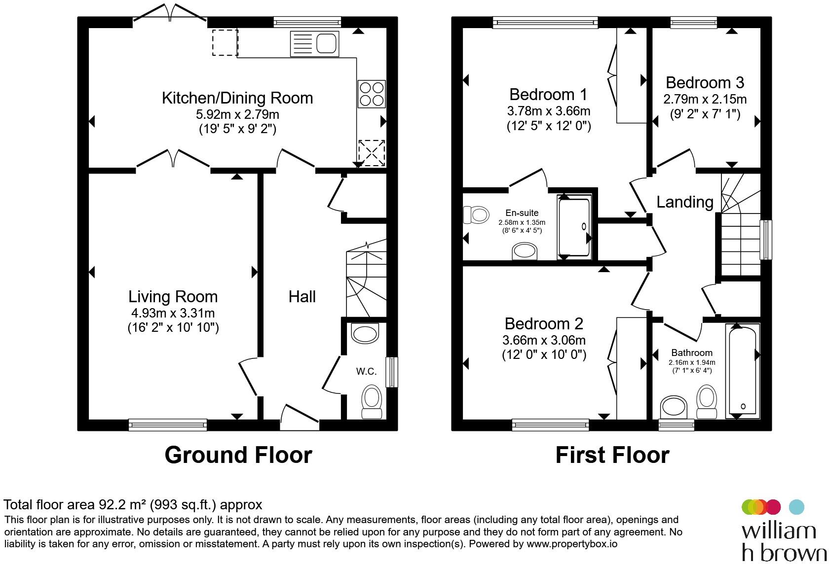 Castell Road, Bacton, Stowmarket floorplan