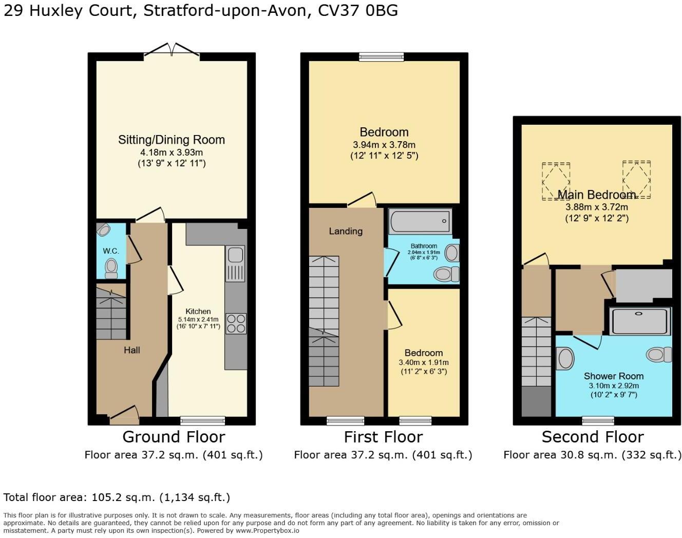 Huxley Court, Stratford-upon-Avon floorplan