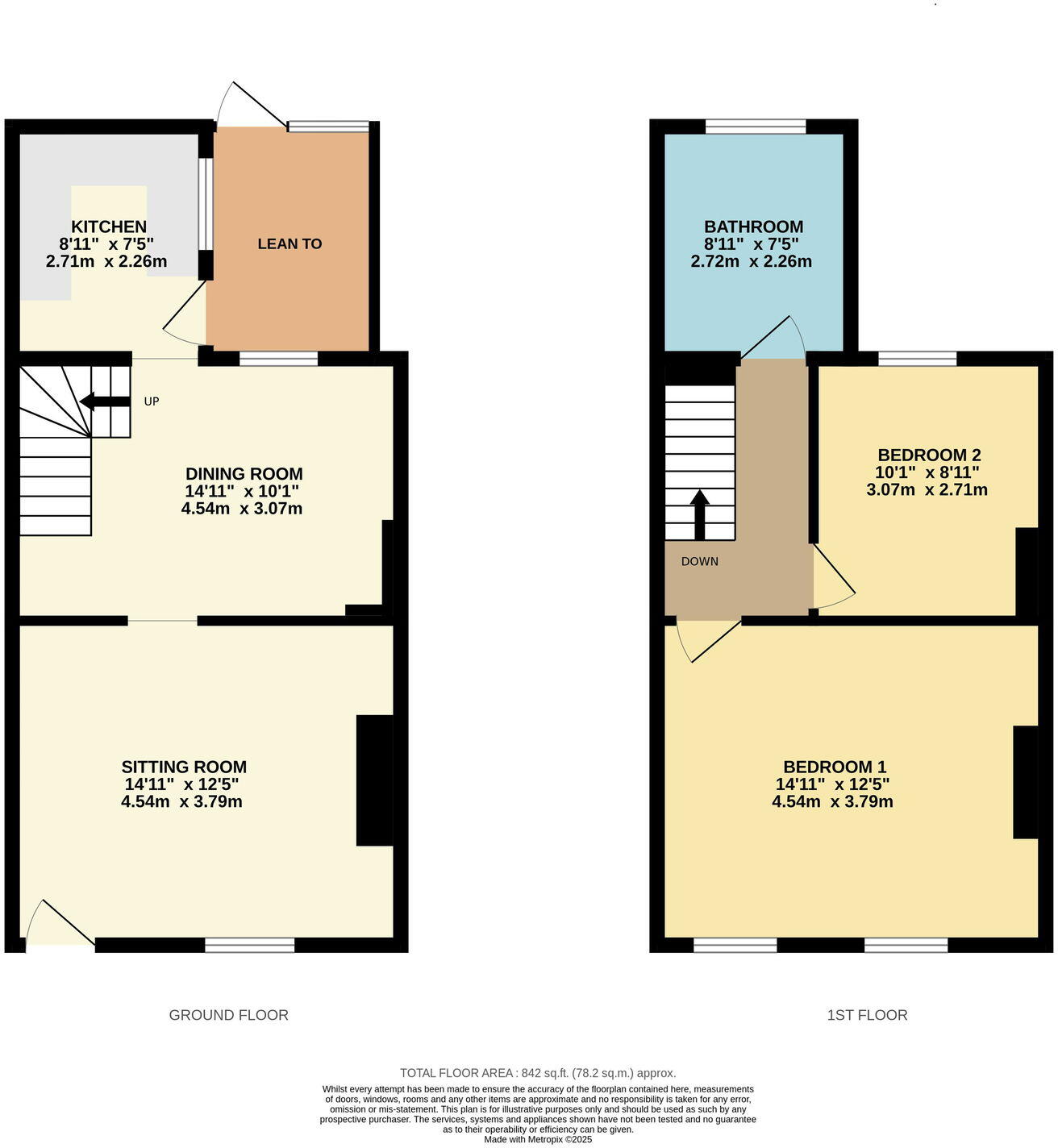 Millfield Street, Pateley Bridge, HG3 5AY floorplan