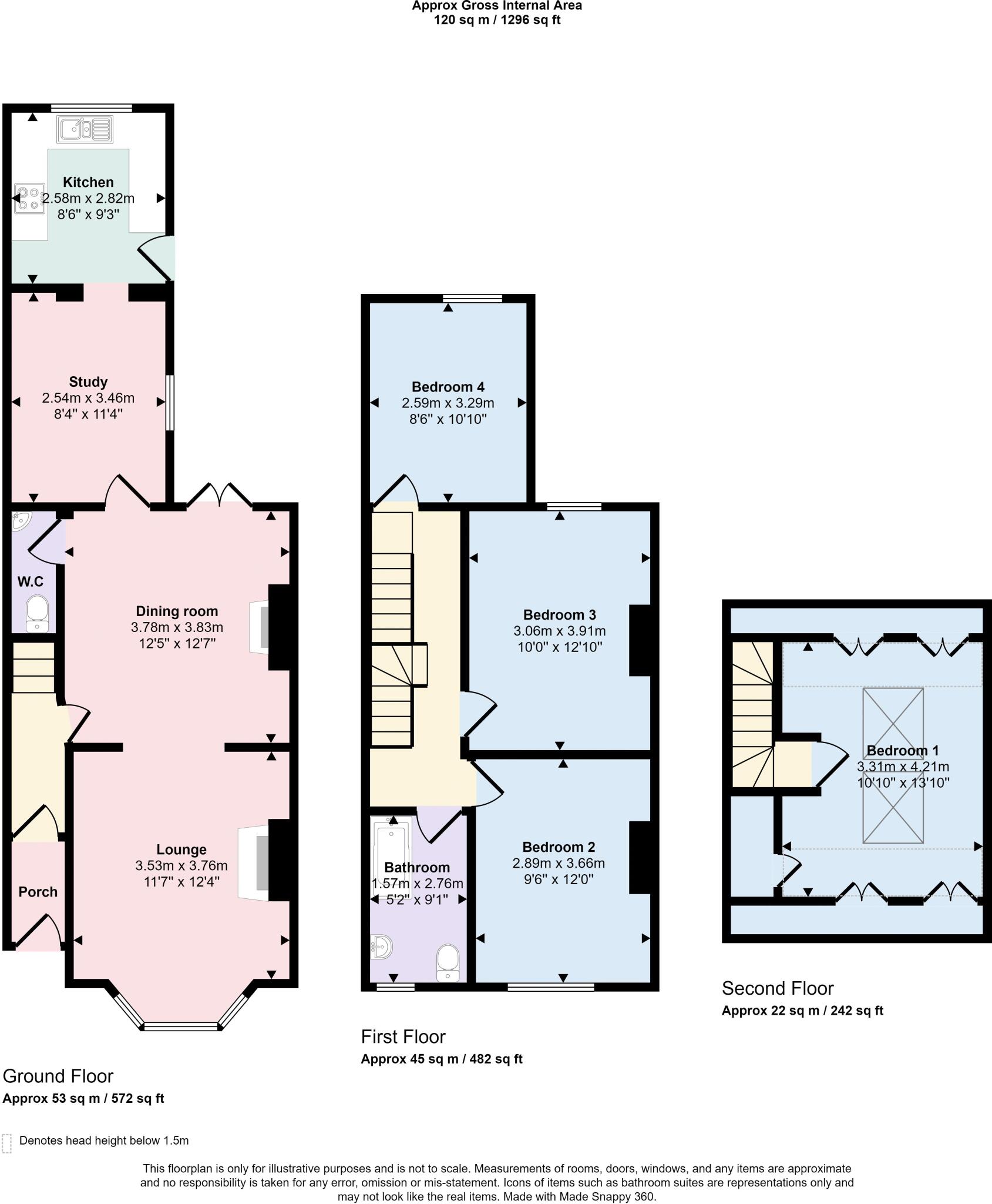Newtown, Trowbridge floorplan