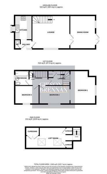 Langford Grove, Basildon, Essex, SS13 floorplan