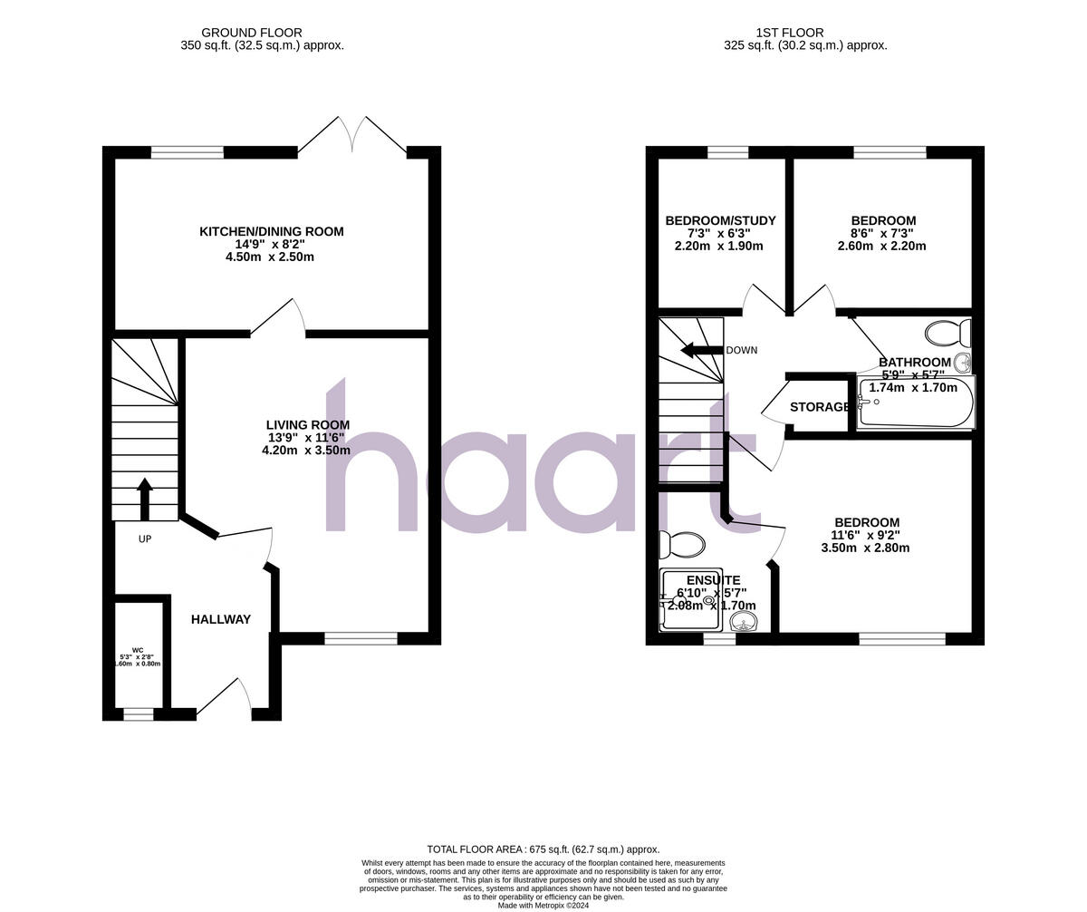 Glider Avenue, Weston-Super-Mare floorplan