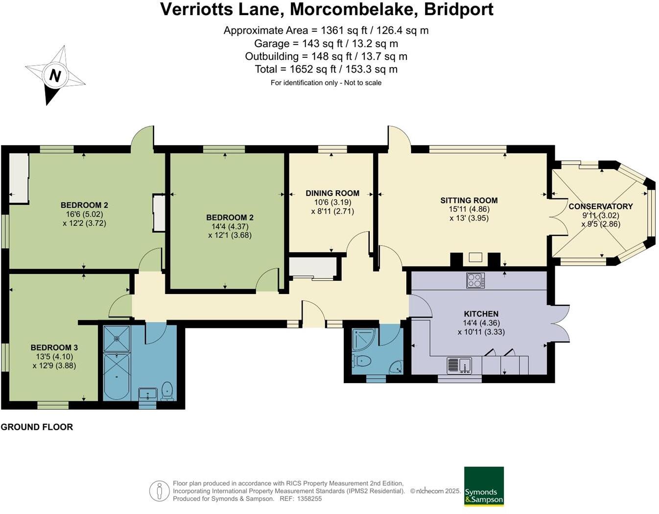 Verriotts Lane, Morcombelake floorplan