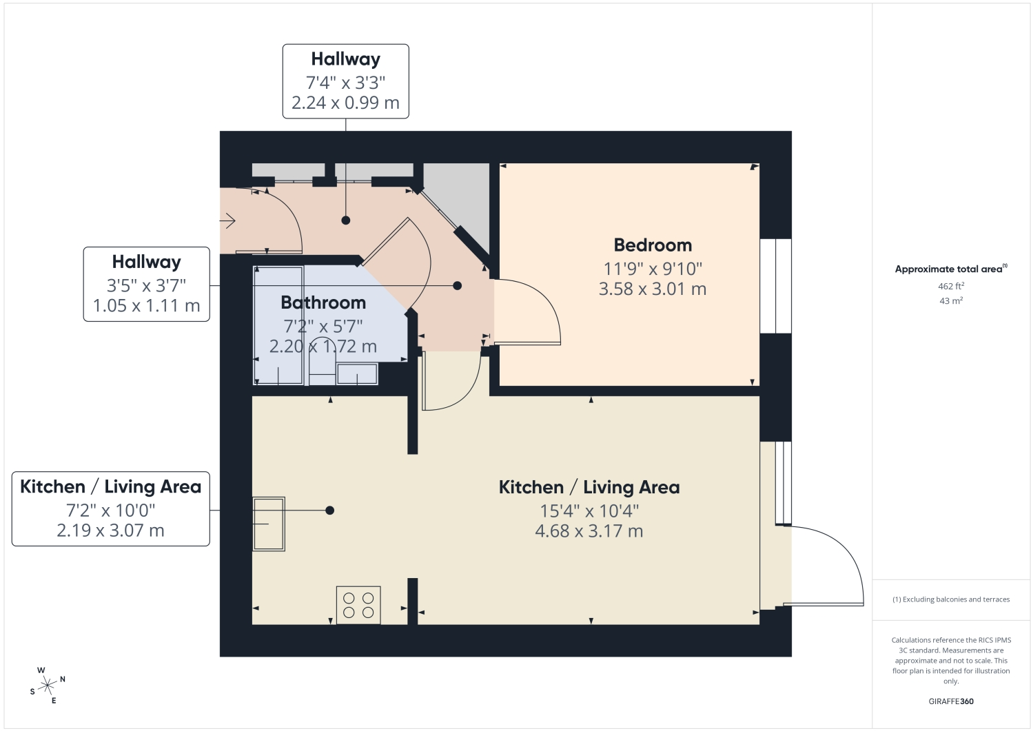Alder Court, Cline Road, London, N11 floorplan