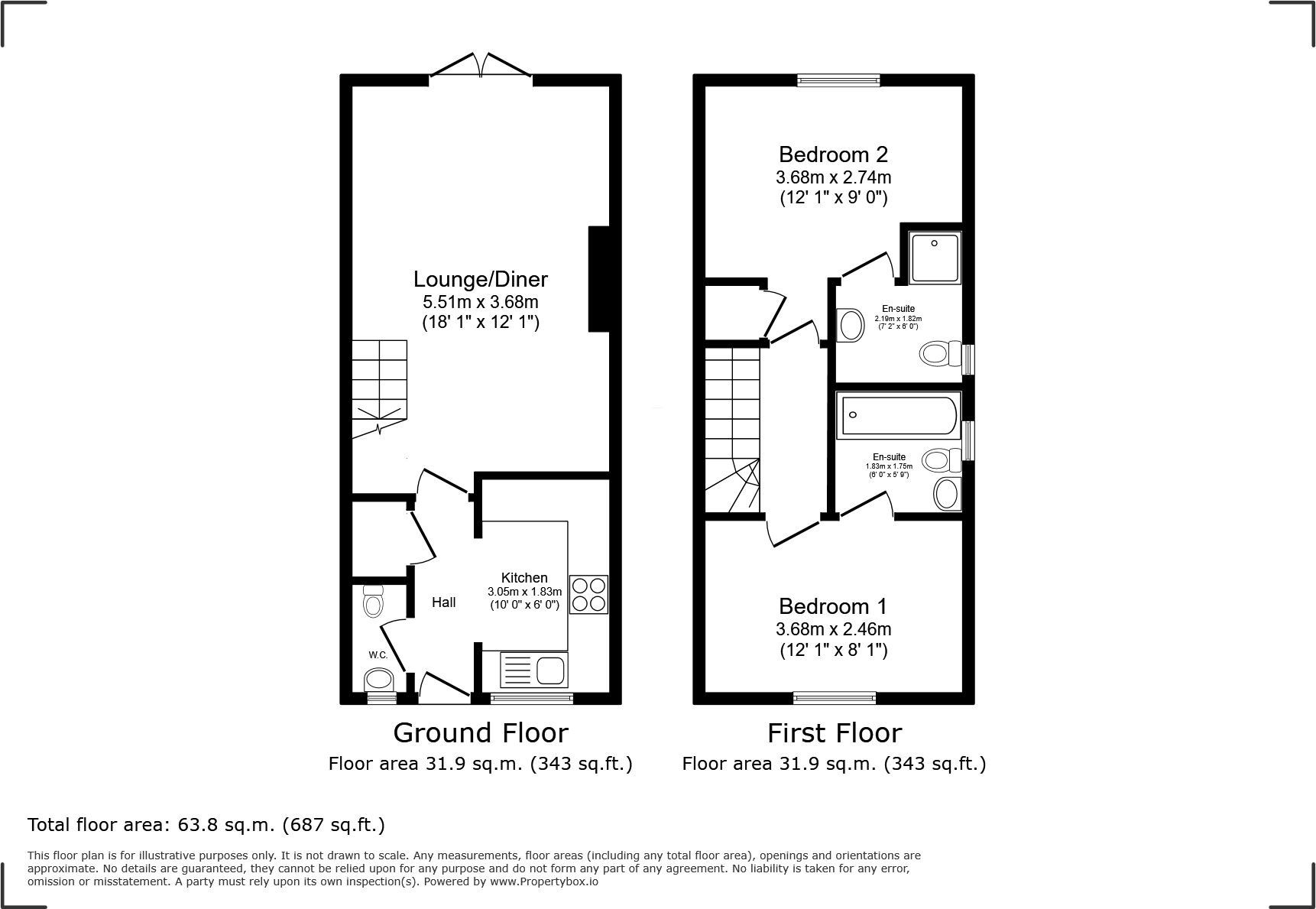 Greenwell Road, Witham, Essex floorplan