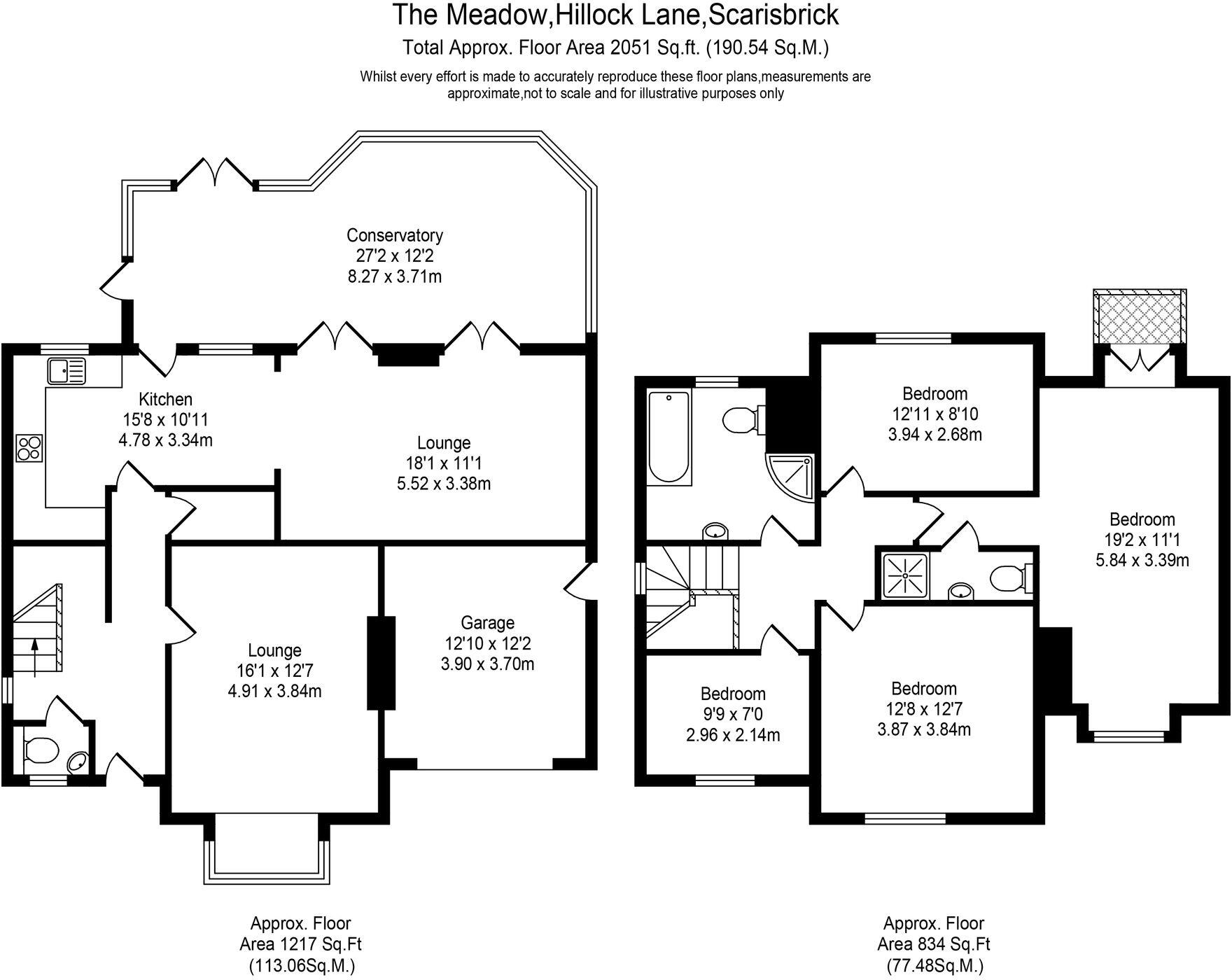 Hillock Lane, Scarisbrick, L40 floorplan