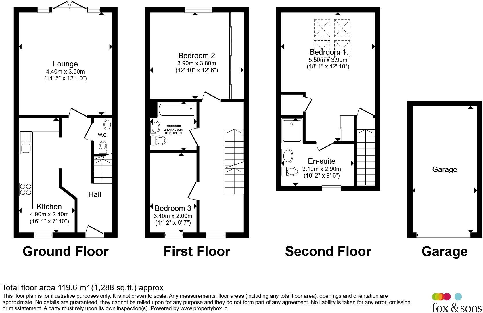 Lundy Walk, Hailsham floorplan