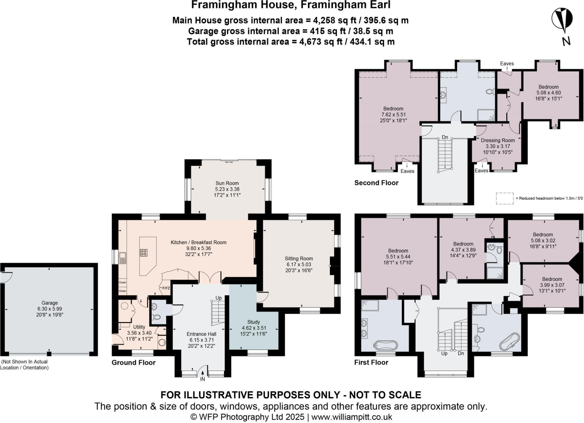 Long Road, Framingham Earl, Norwich, Norfolk, NR14 floorplan