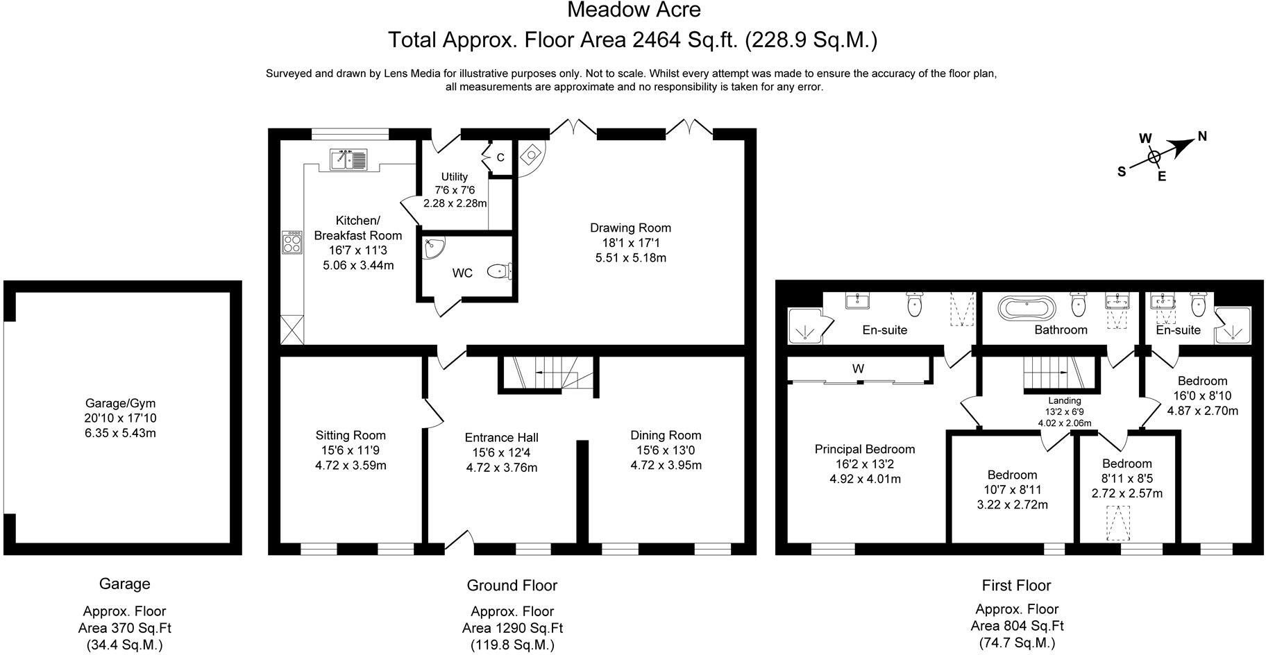 Meadow Acre, Wrenbury Frith, Nantwich CW5 8HN floorplan