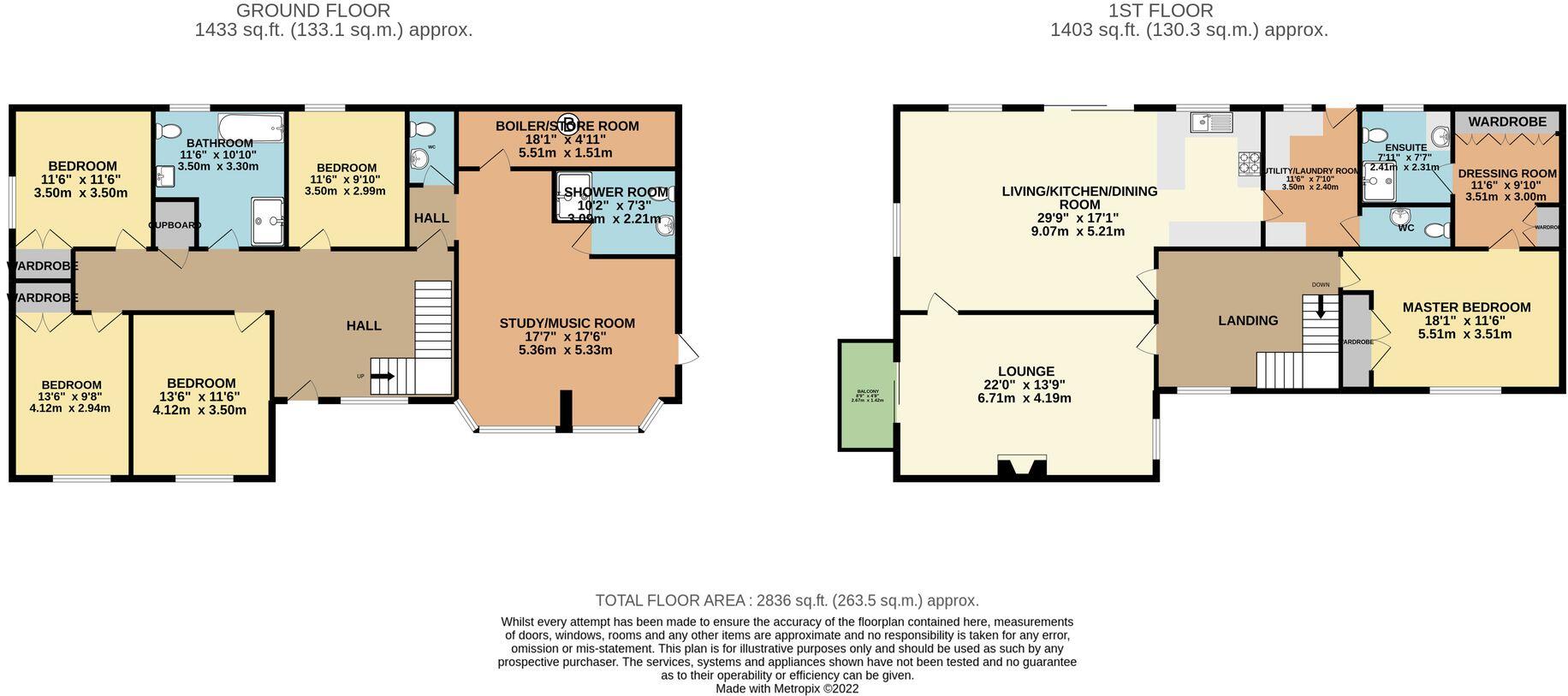 Summerfields, Ludlow, SY8 floorplan