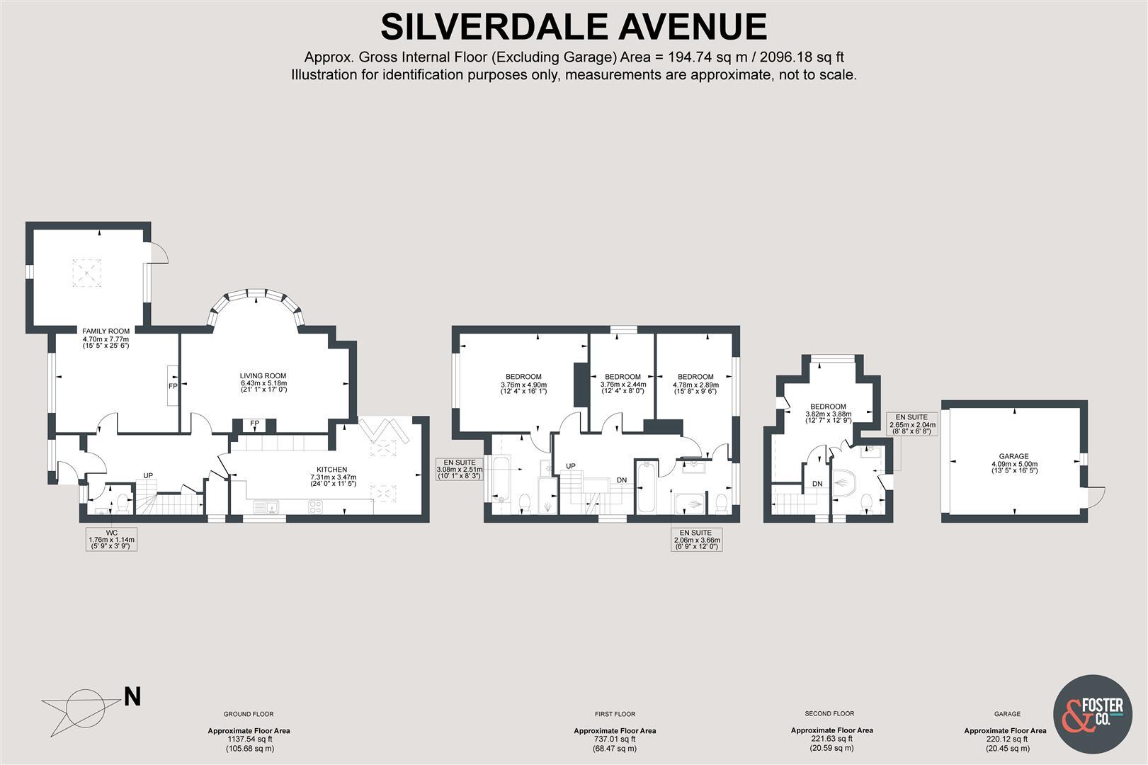 Silverdale Avenue, Hove floorplan