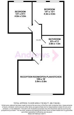 Lavender Hill, London, SW11 floorplan