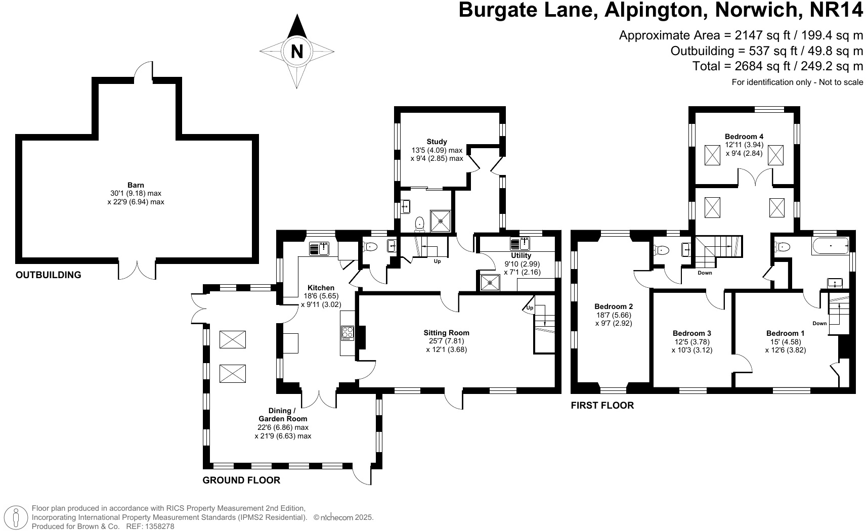 Alpington, Norwich, Norfolk floorplan