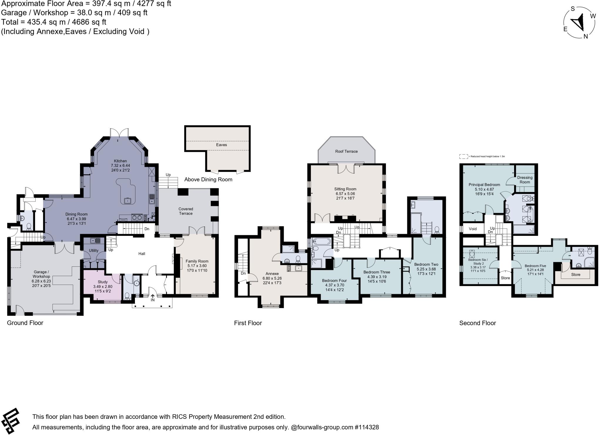 Meadway, Berkhamsted, United Kingdom, HP4 floorplan