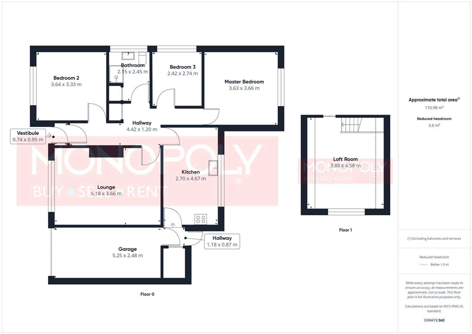 Erw Salusbury, Denbigh, LL16 floorplan