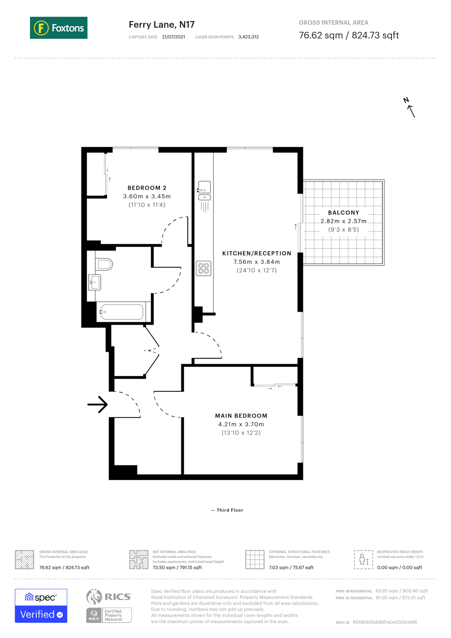 Hale Street, Tottenham, London, N17 floorplan