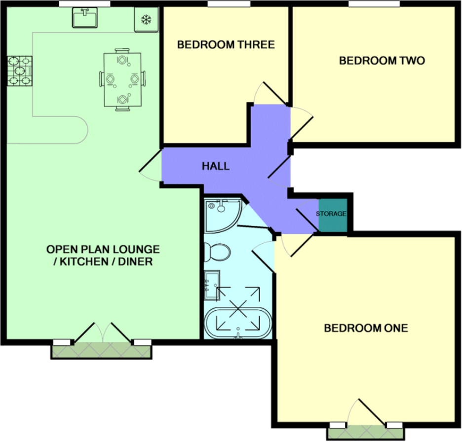 Priory Gardens, Southport, PR8 floorplan