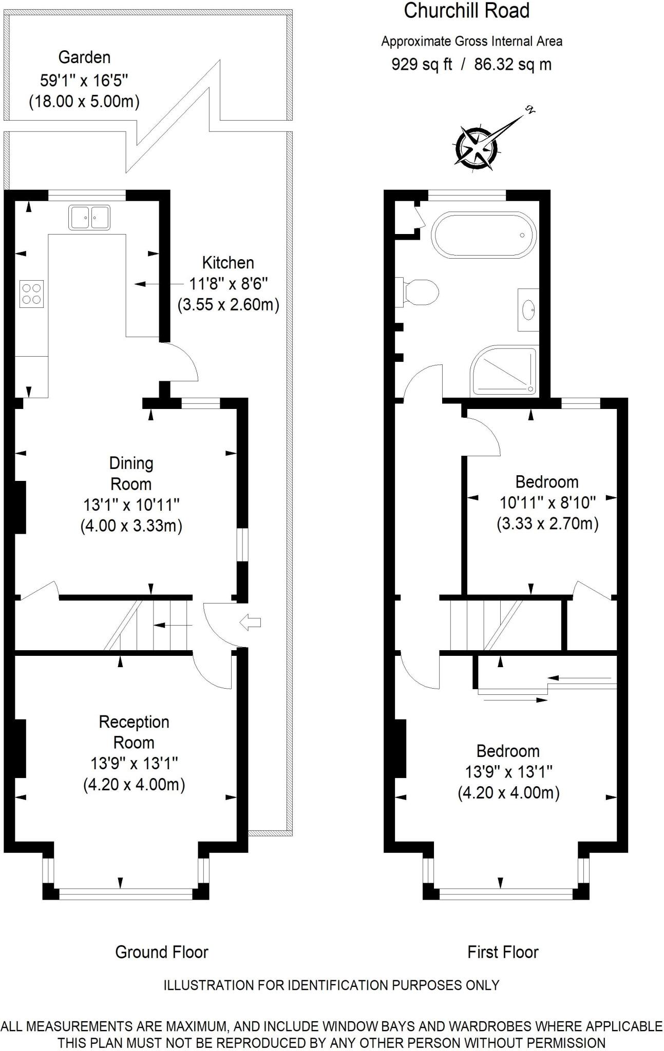 Churchill Road, South Croydon floorplan