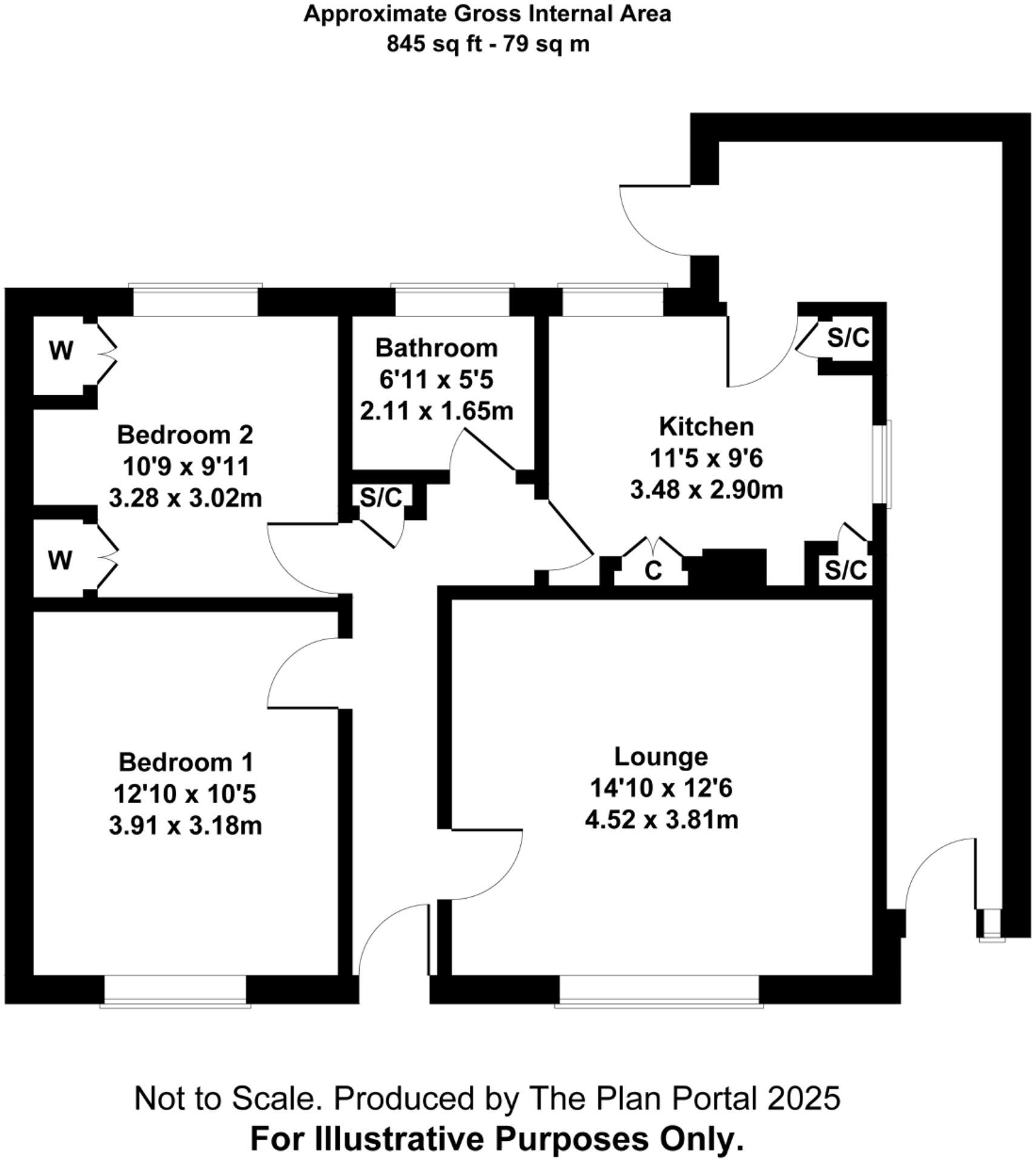 Eastwood Close, High Littleton, Bristol floorplan