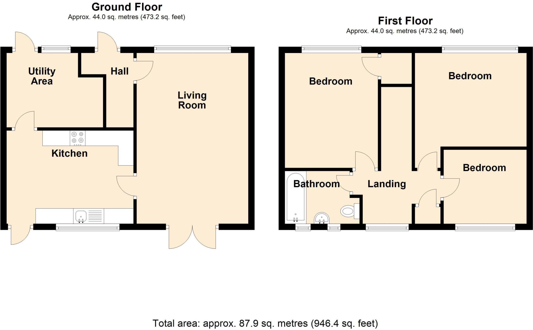 Wold View, Rothwell, Market Rasen, LN7 6BA floorplan