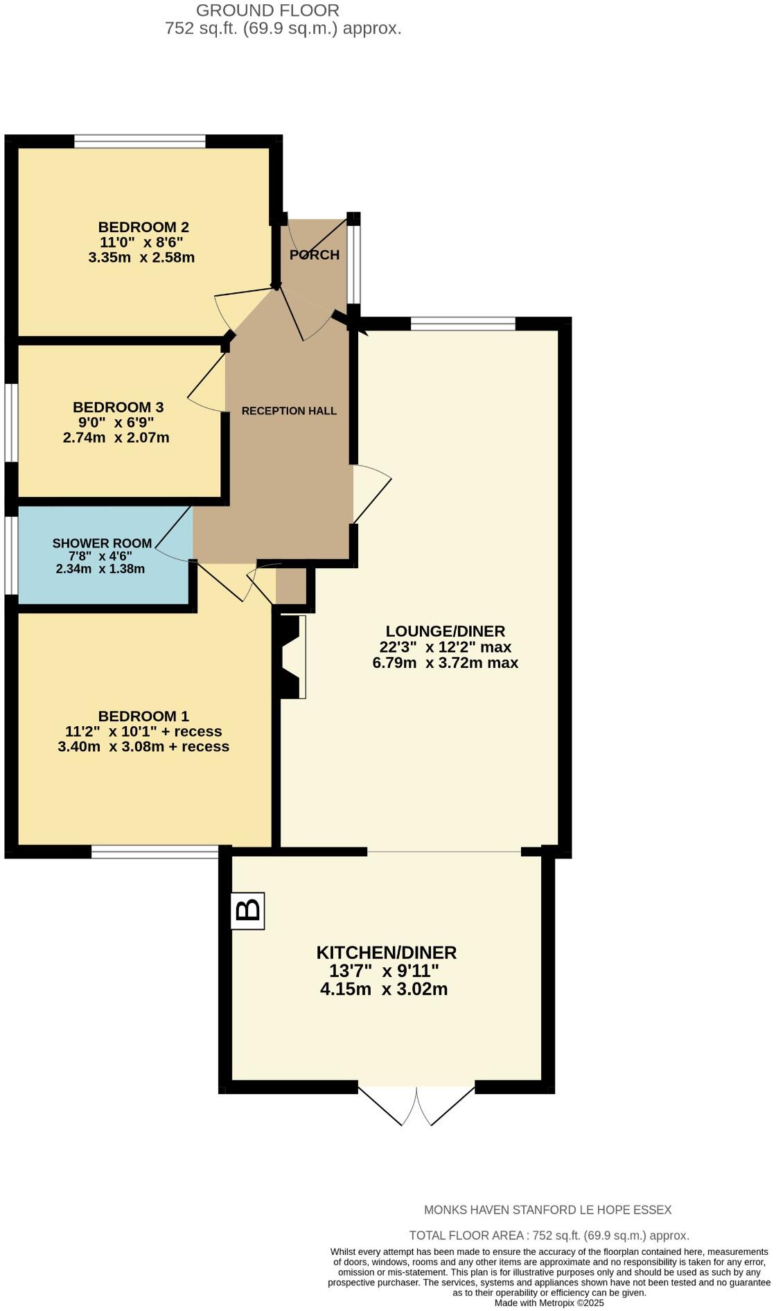 Monks Haven, Stanford-Le-Hope, Essex, SS17 floorplan