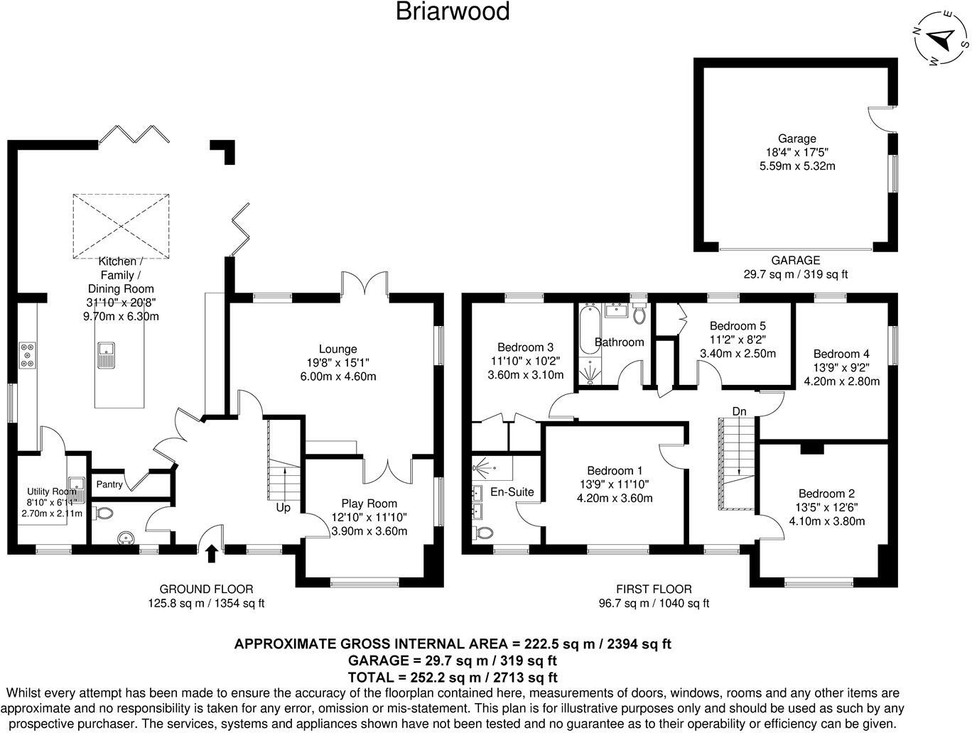 Mill Lane, Acaster Malbis, York floorplan