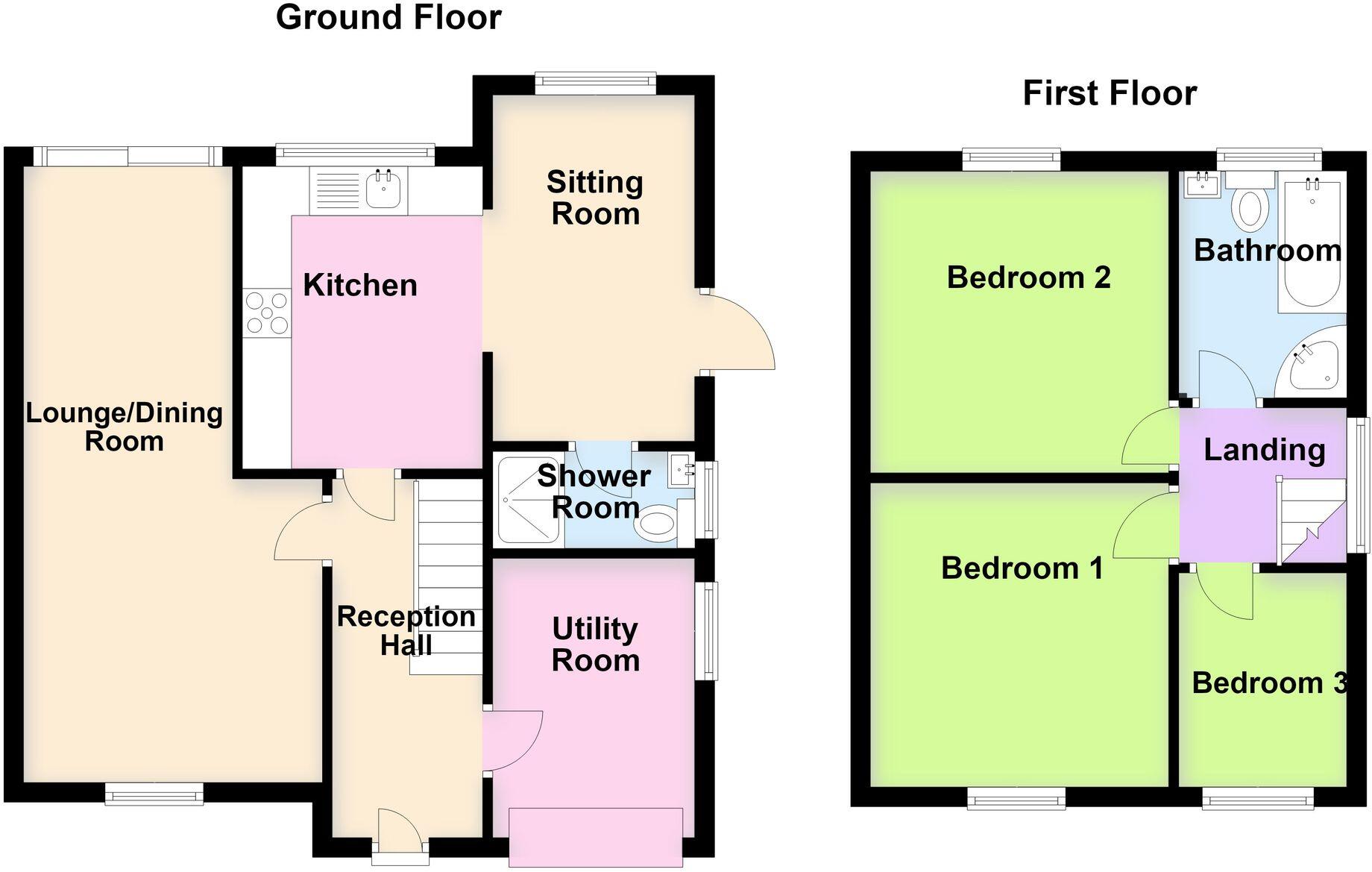 Anthony Drive, Thurnby, LE7 floorplan