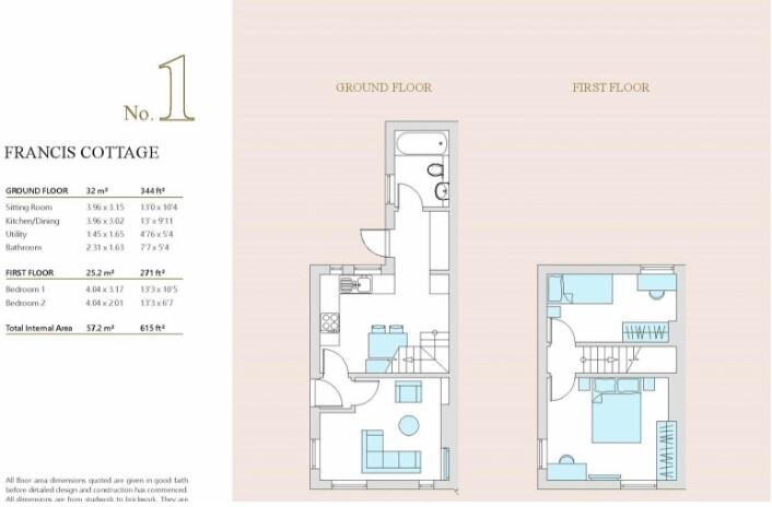 Francis Cottages, White Hill, Chesham, HP5 floorplan