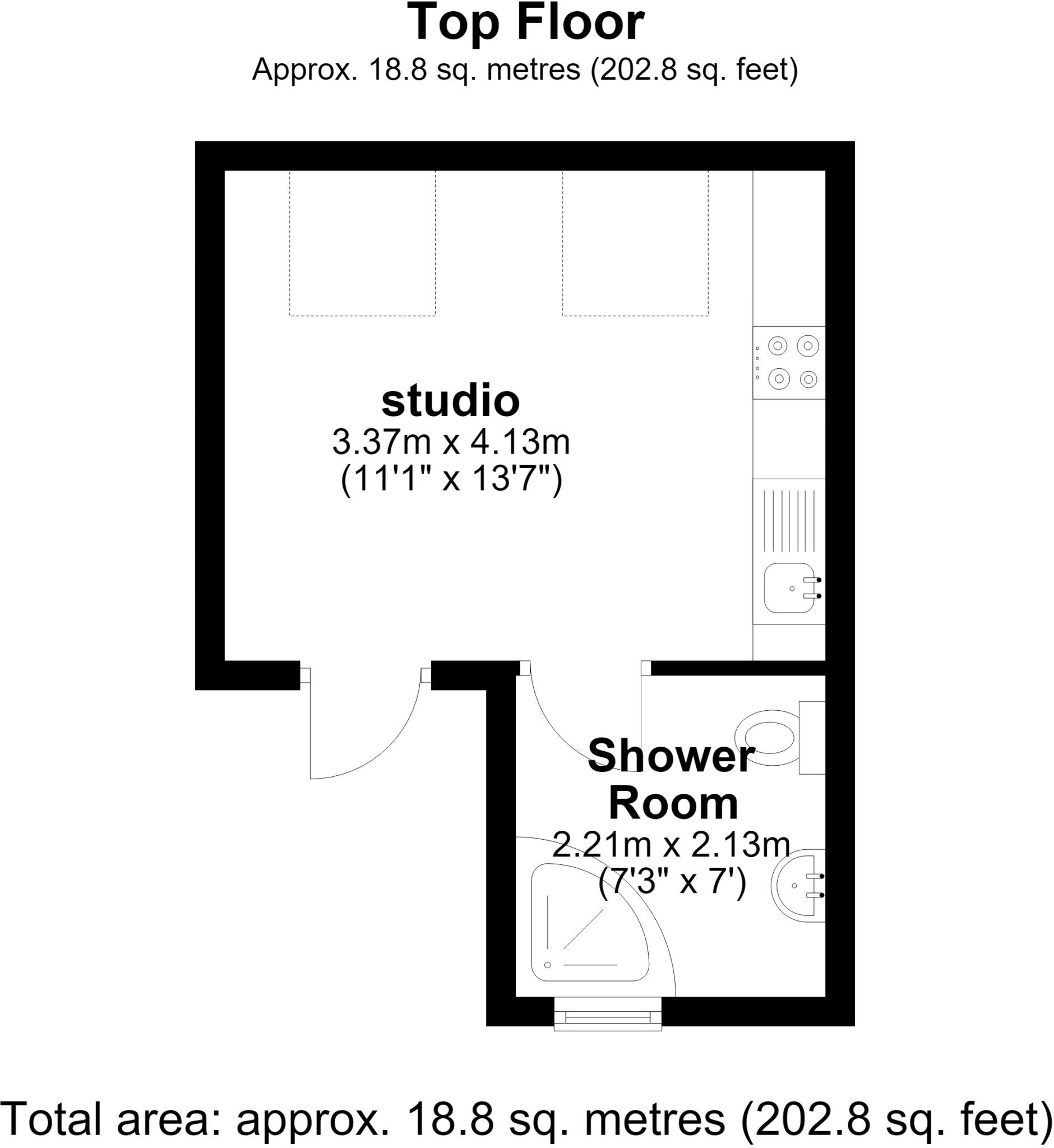 Richmond Road Gillingham ME7 floorplan