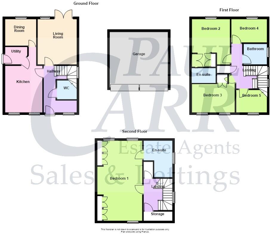 Turnbull Road, Fradley, Lichfield, WS13 8TB floorplan