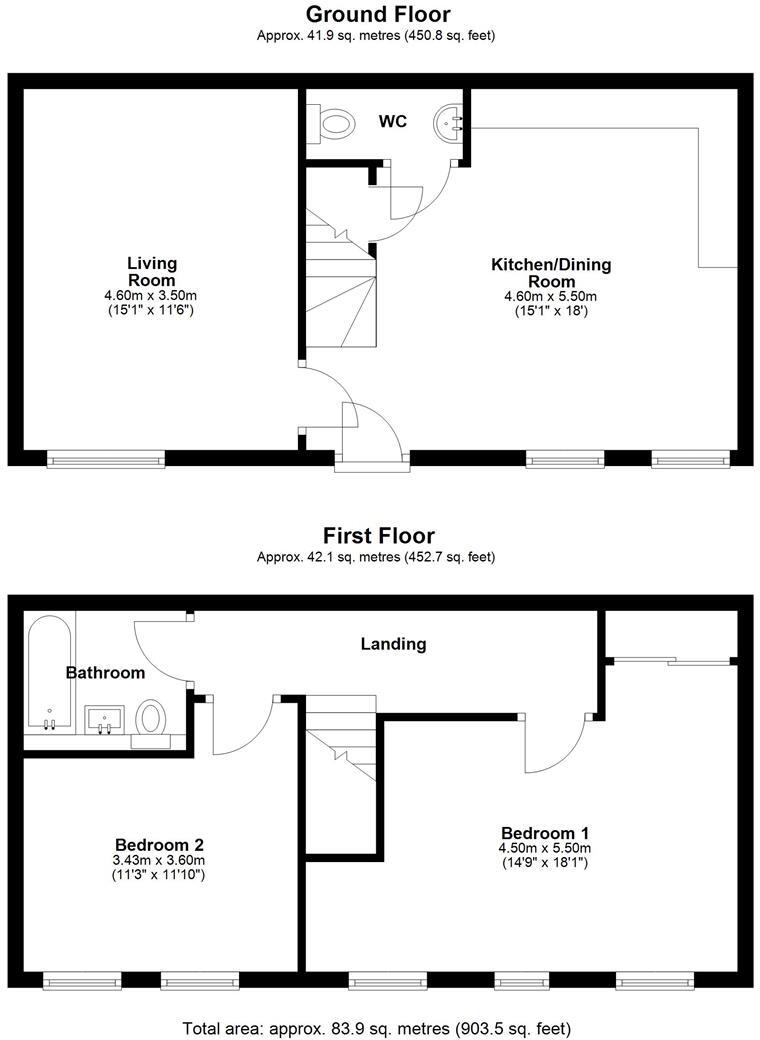 Dovecote Gardens, Monkmoor Road, Shrewsbury floorplan