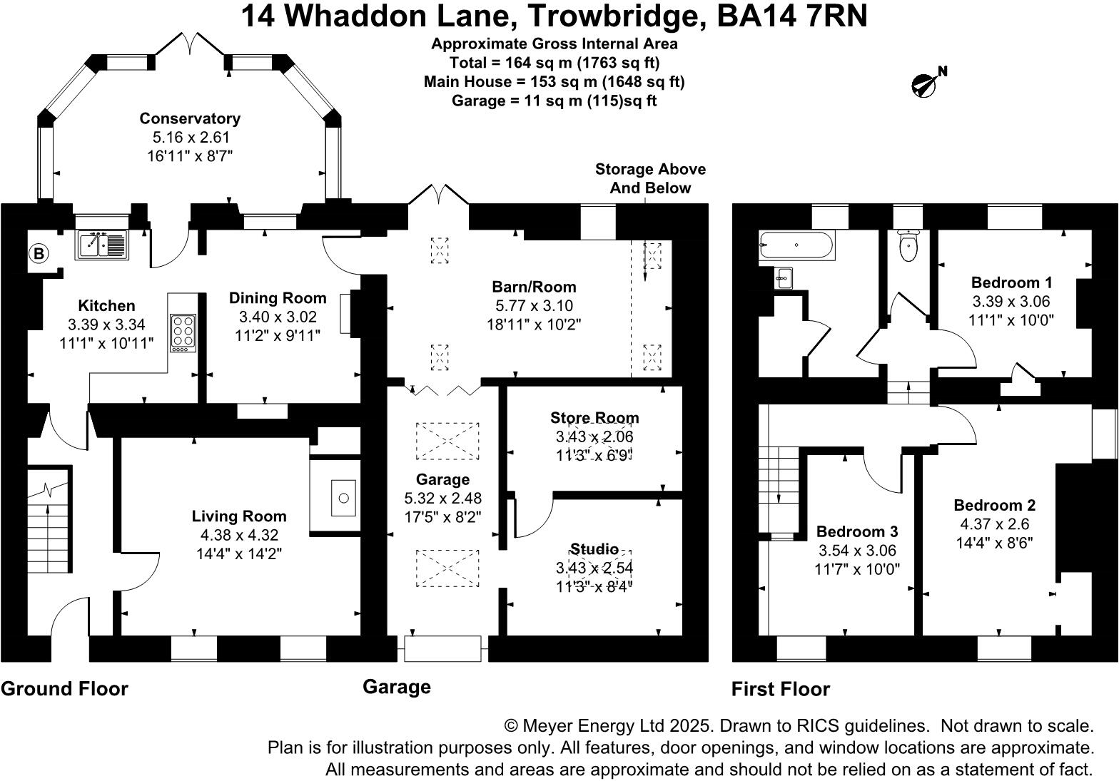 Whaddon Lane, Hilperton floorplan