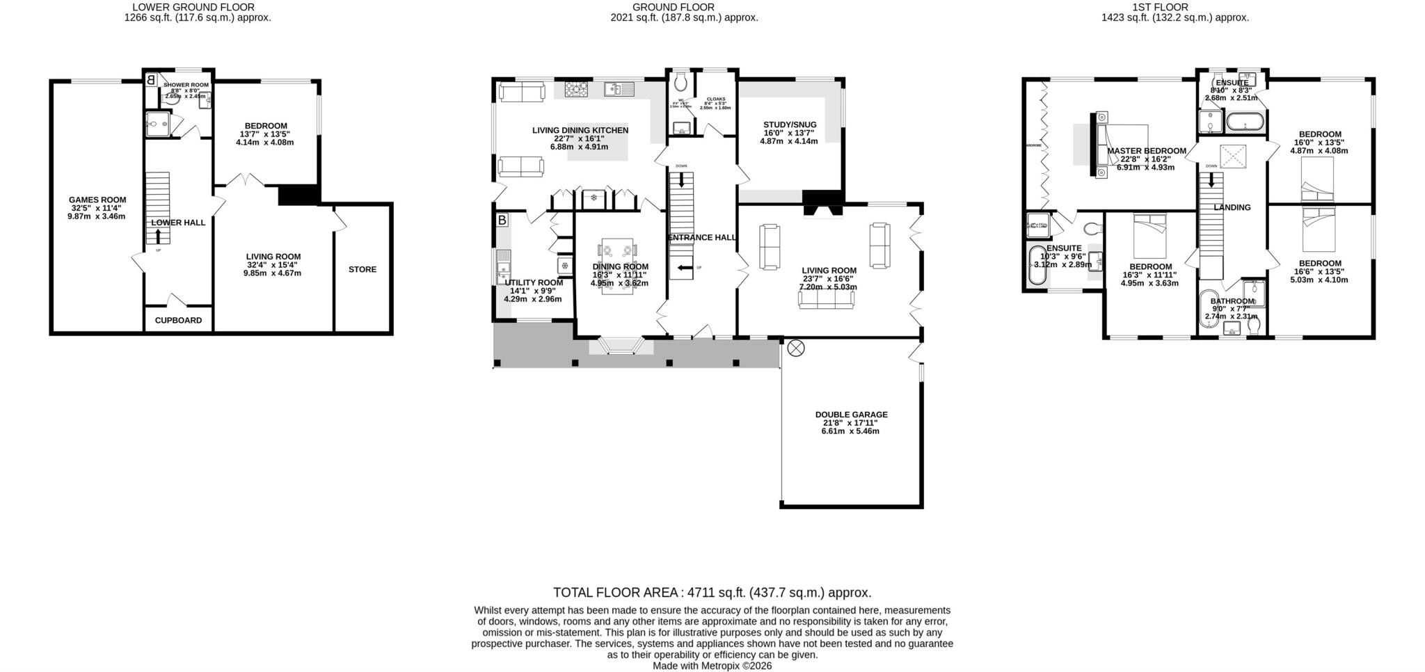 Croft Lane, Knutsford floorplan
