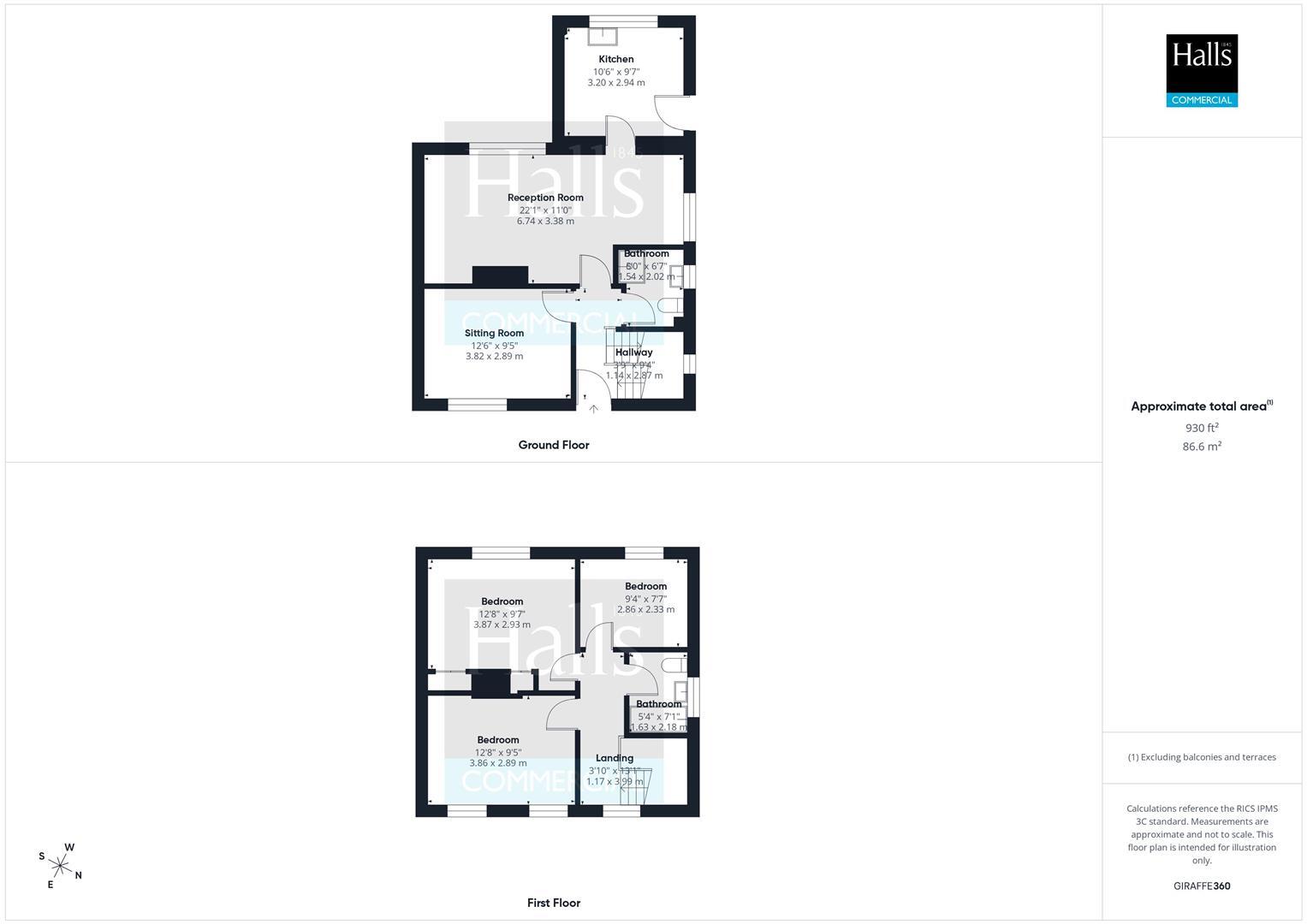163 Queensway, Whitchurch floorplan