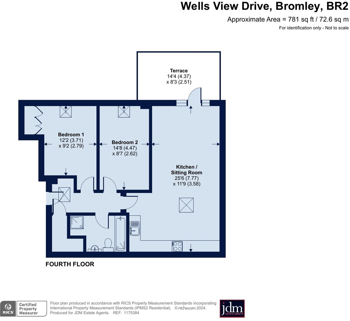 Wells View Drive, Trinity Village, Bromley, BR2 floorplan