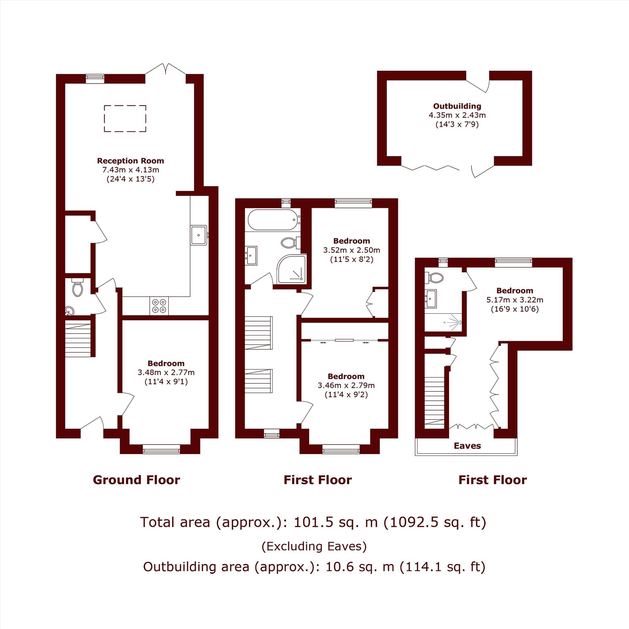 Florence Road, Wimbledon floorplan
