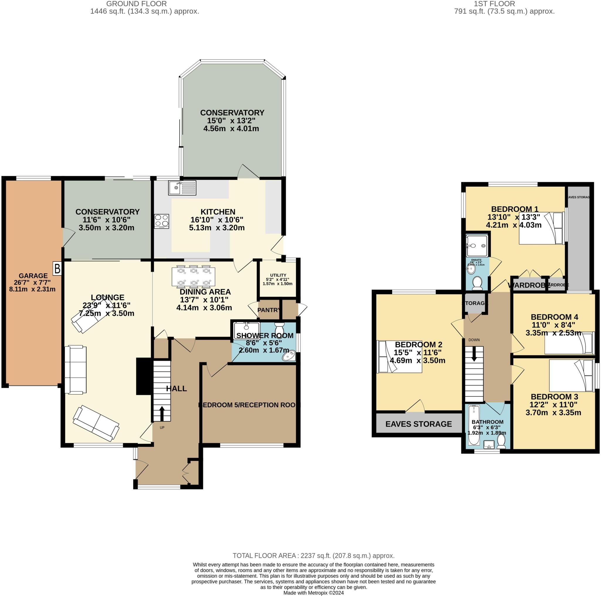Cavendish Drive, Waterlooville floorplan