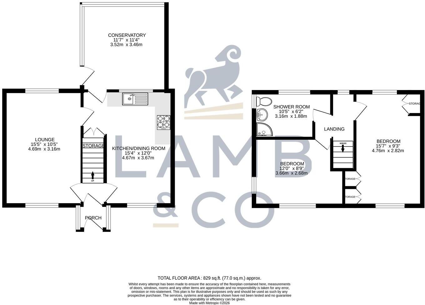 Colchester Road, Wix, Manningtree floorplan