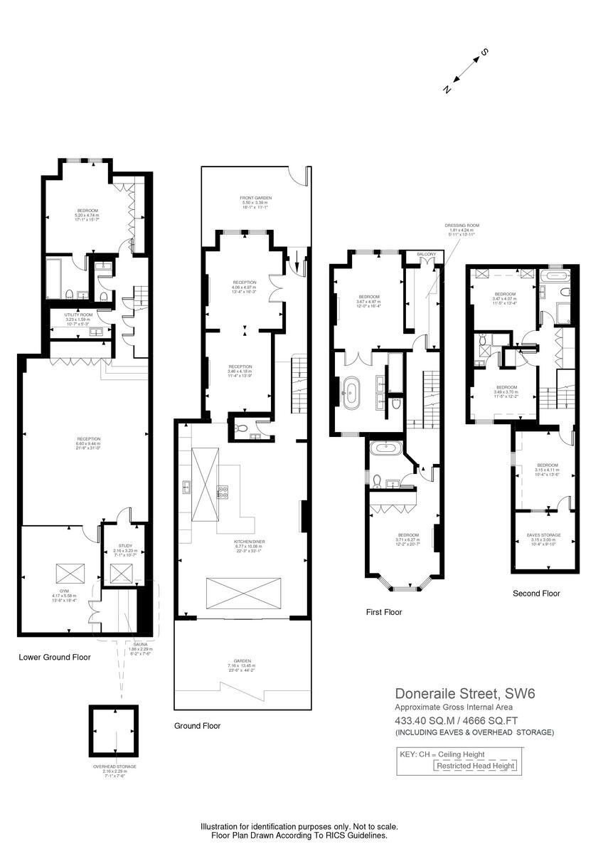 Doneraile Street, London, SW6 floorplan