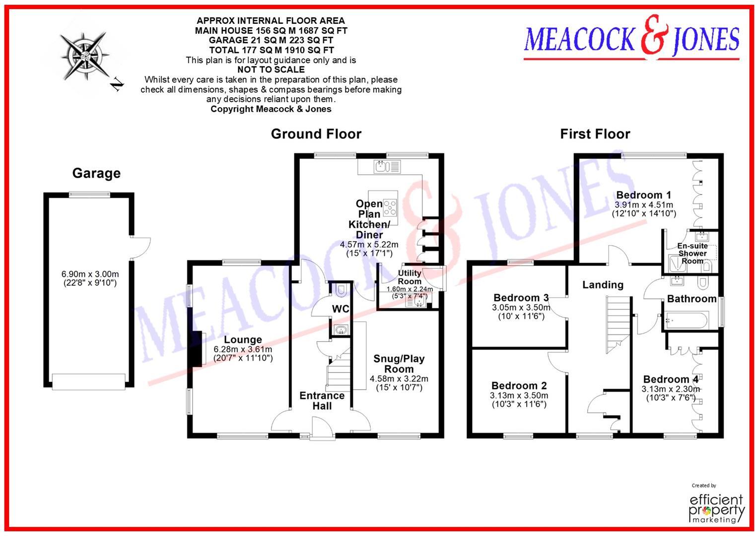 Outings Lane, Doddinghurst, Brentwood floorplan