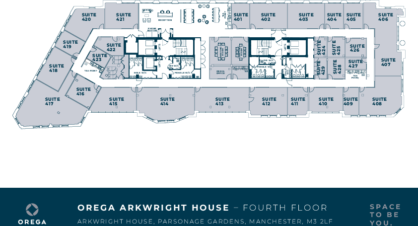 Arkwright House floorplan 
