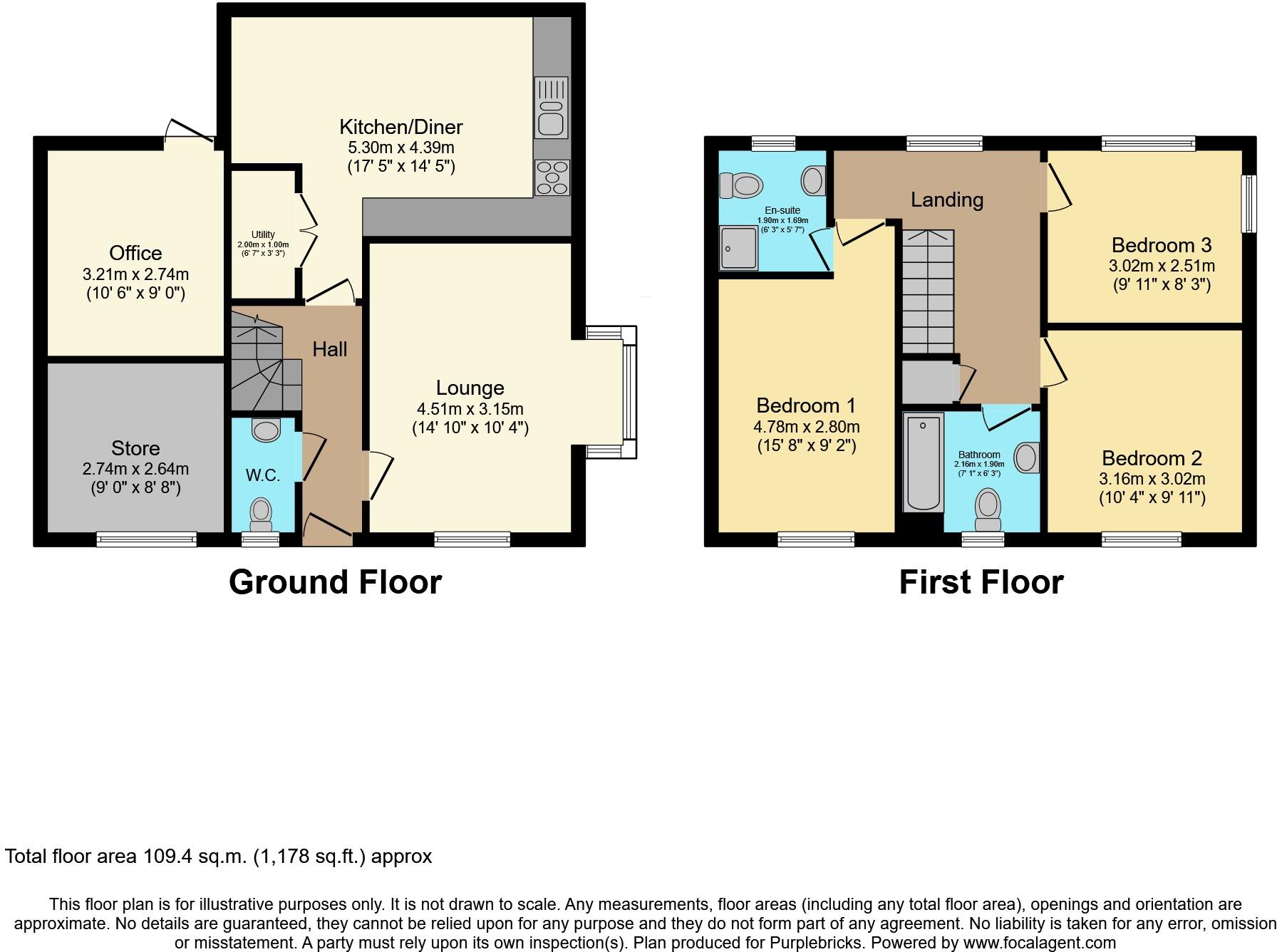Violet Grove, Newark, NG24 floorplan