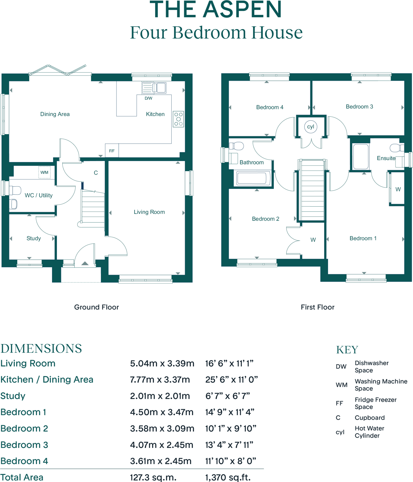 Leaf Living at Nightingale View, Hamstreet TN26 floorplan