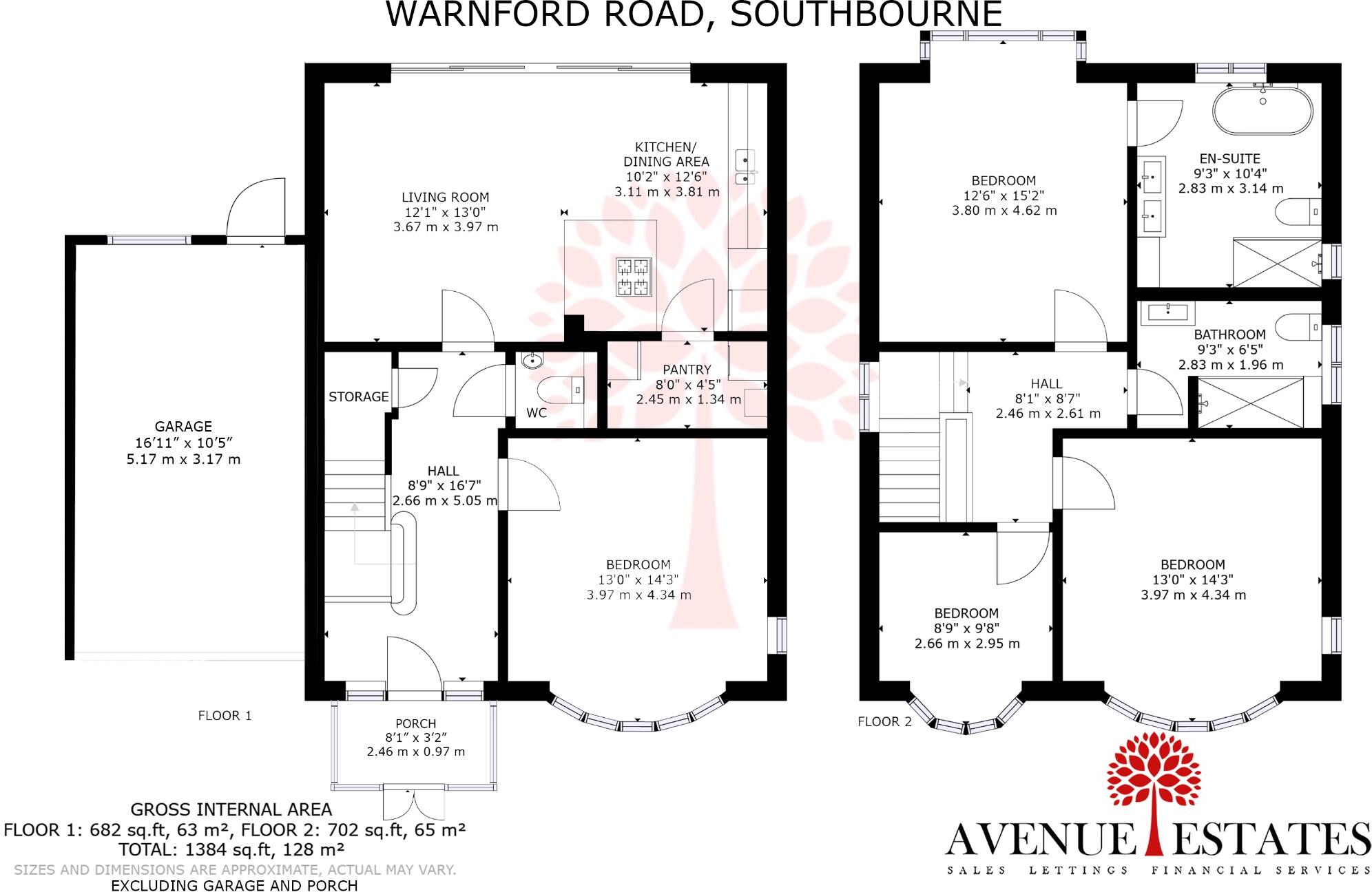 Warnford Road, Bournemouth, Dorset, BH7 floorplan