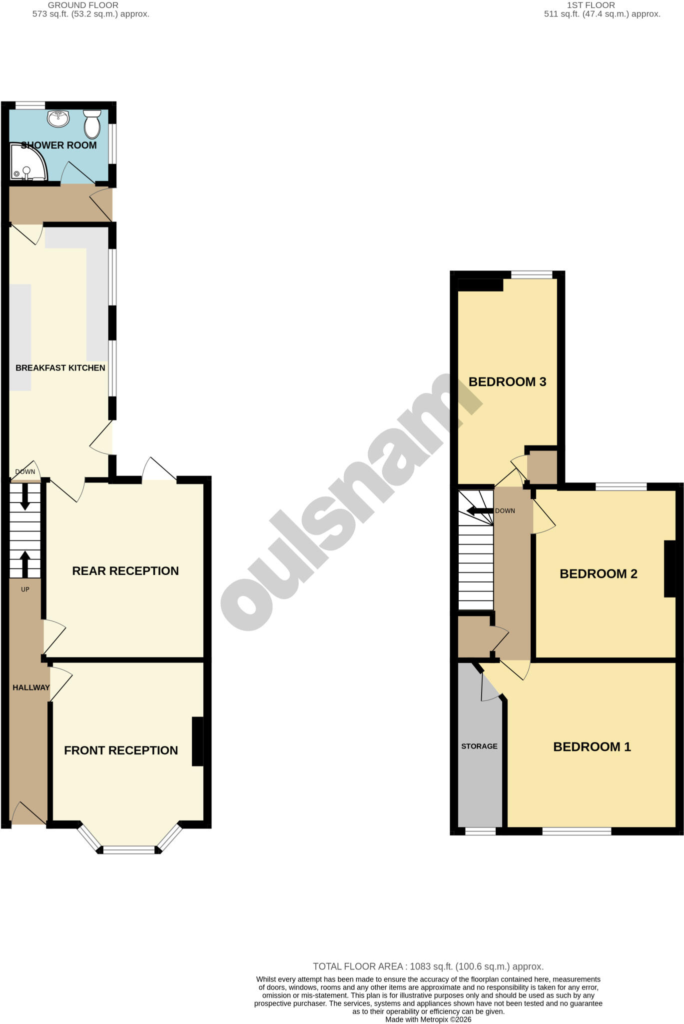Fernley Road, Sparkhill, Birmingham, B11 floorplan