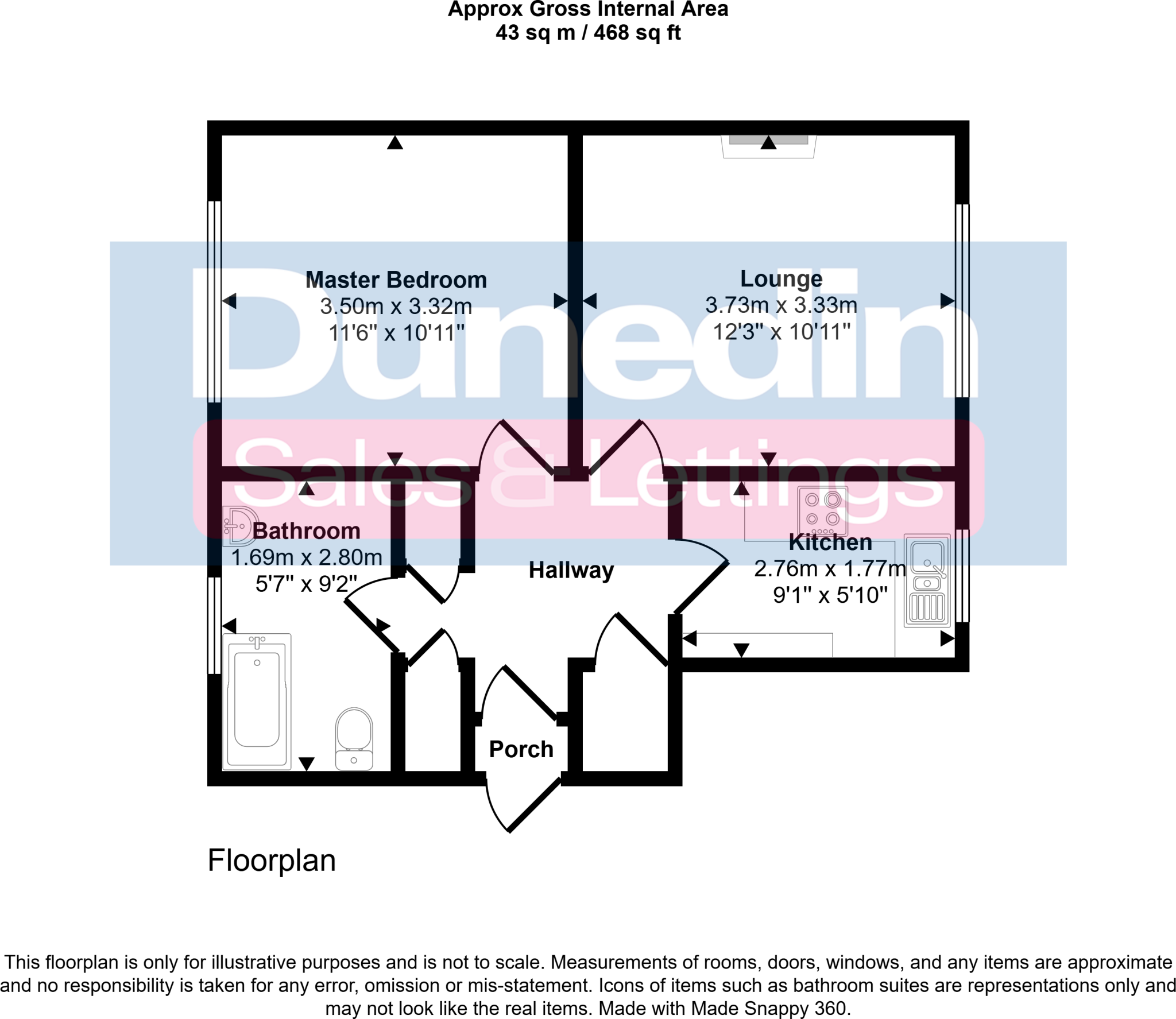 Leach Green Lane, Rubery, Birmingham, B45 floorplan