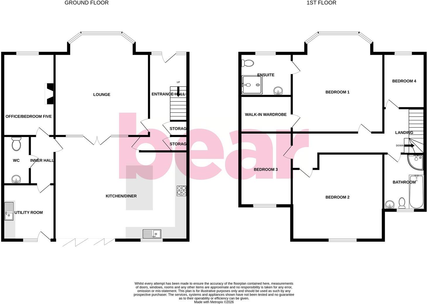 Woodfield Road, Hadleigh floorplan