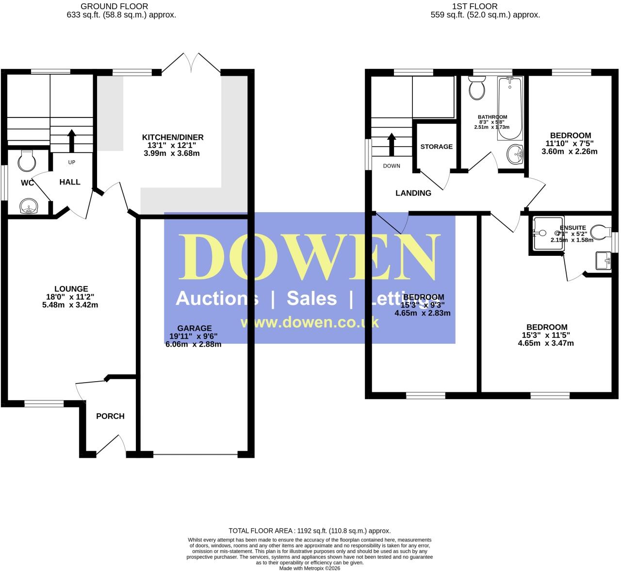 Listing floorplan