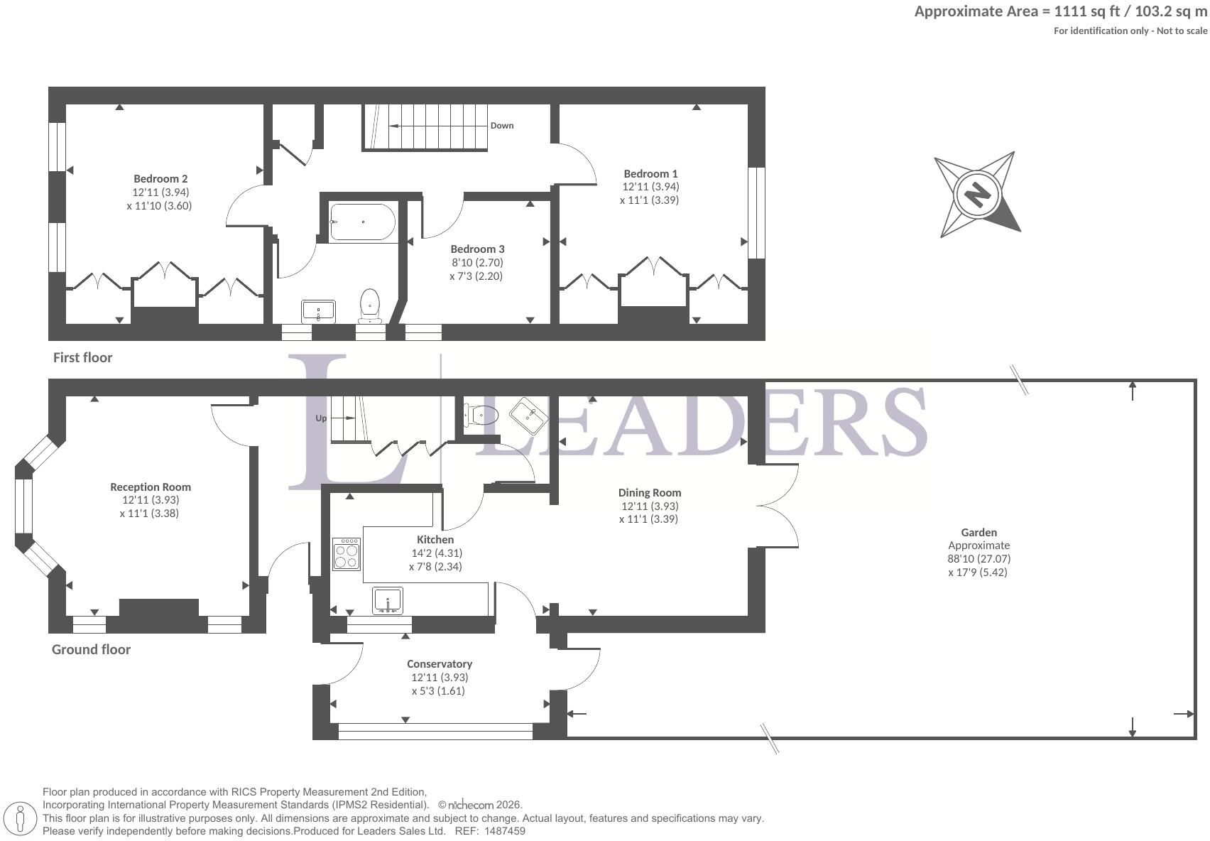 Canbury Avenue, Kingston upon Thames floorplan